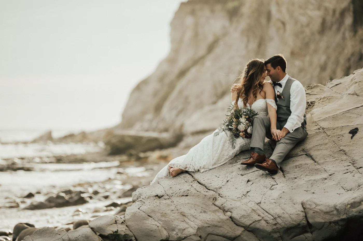 best santa barbara wedding photos