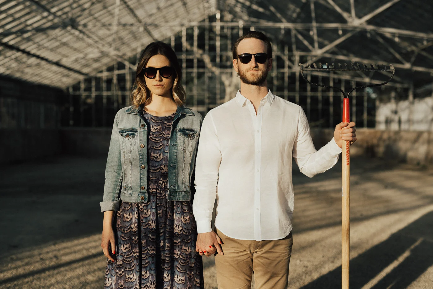 American Gothic Engagement