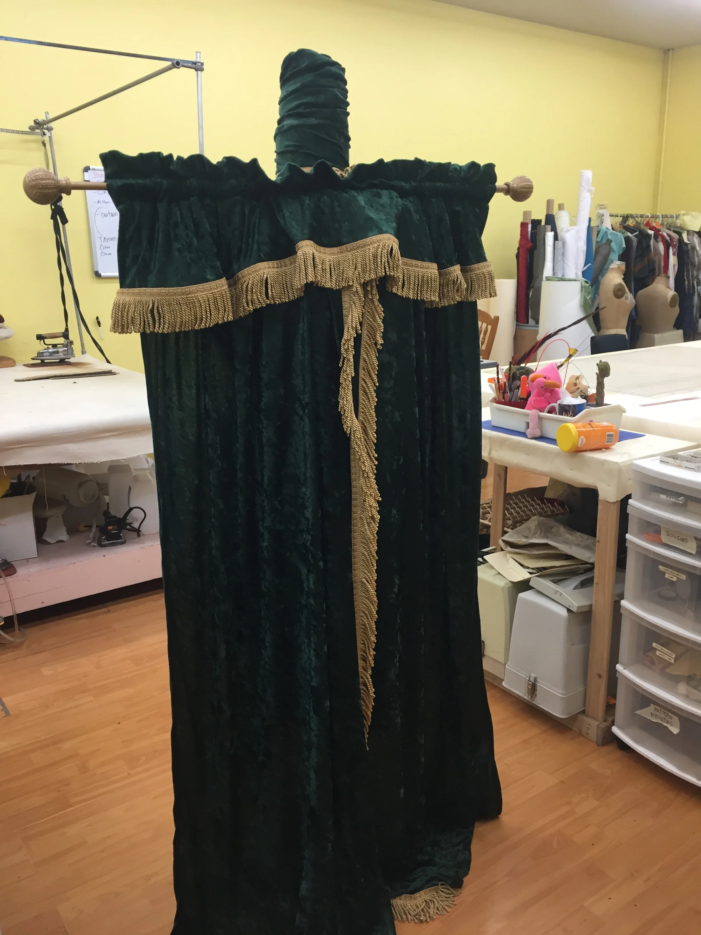 Curtain Dress "Went With the Wind"
