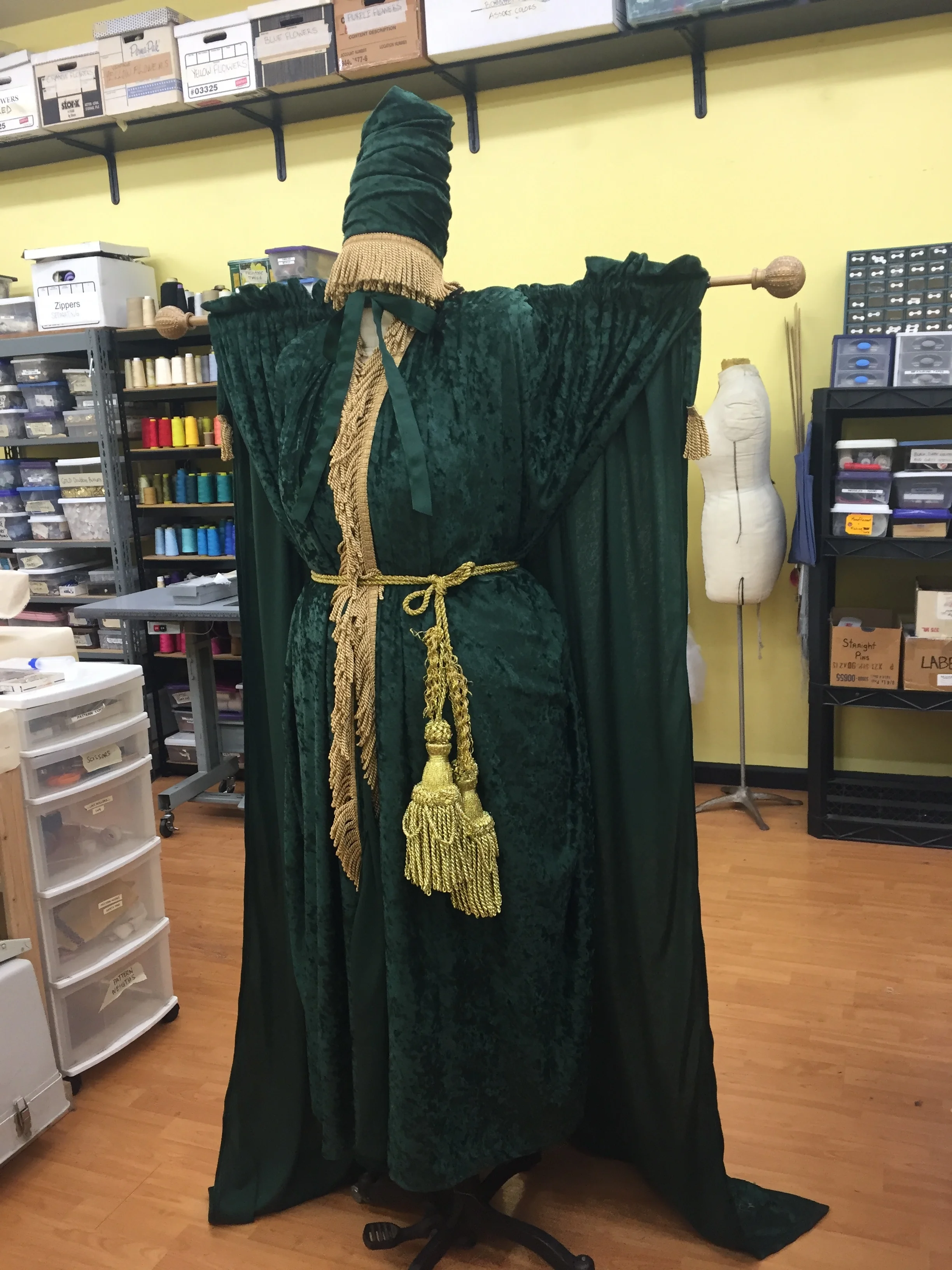 Curtain Dress "Went With the Wind"