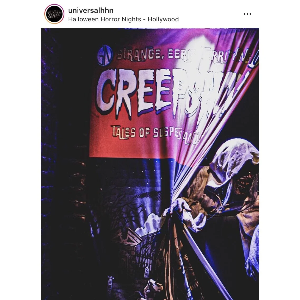 Costume Alterations • Creepshow Maze • Universal Studios Hollywood • Halloween Horror Nights 2019