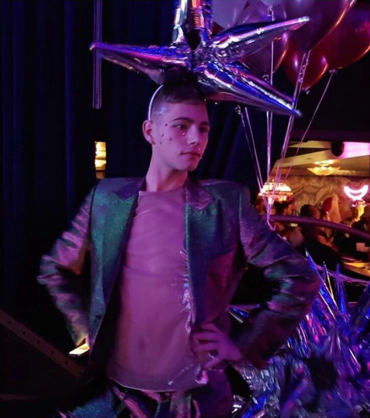  Birthday Holiday Star Fascinator  