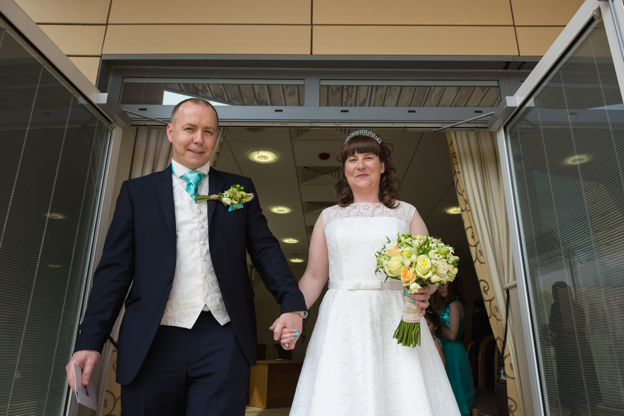 wedding photographer for ystrad registry office, Ty Penallta, Caerphilly