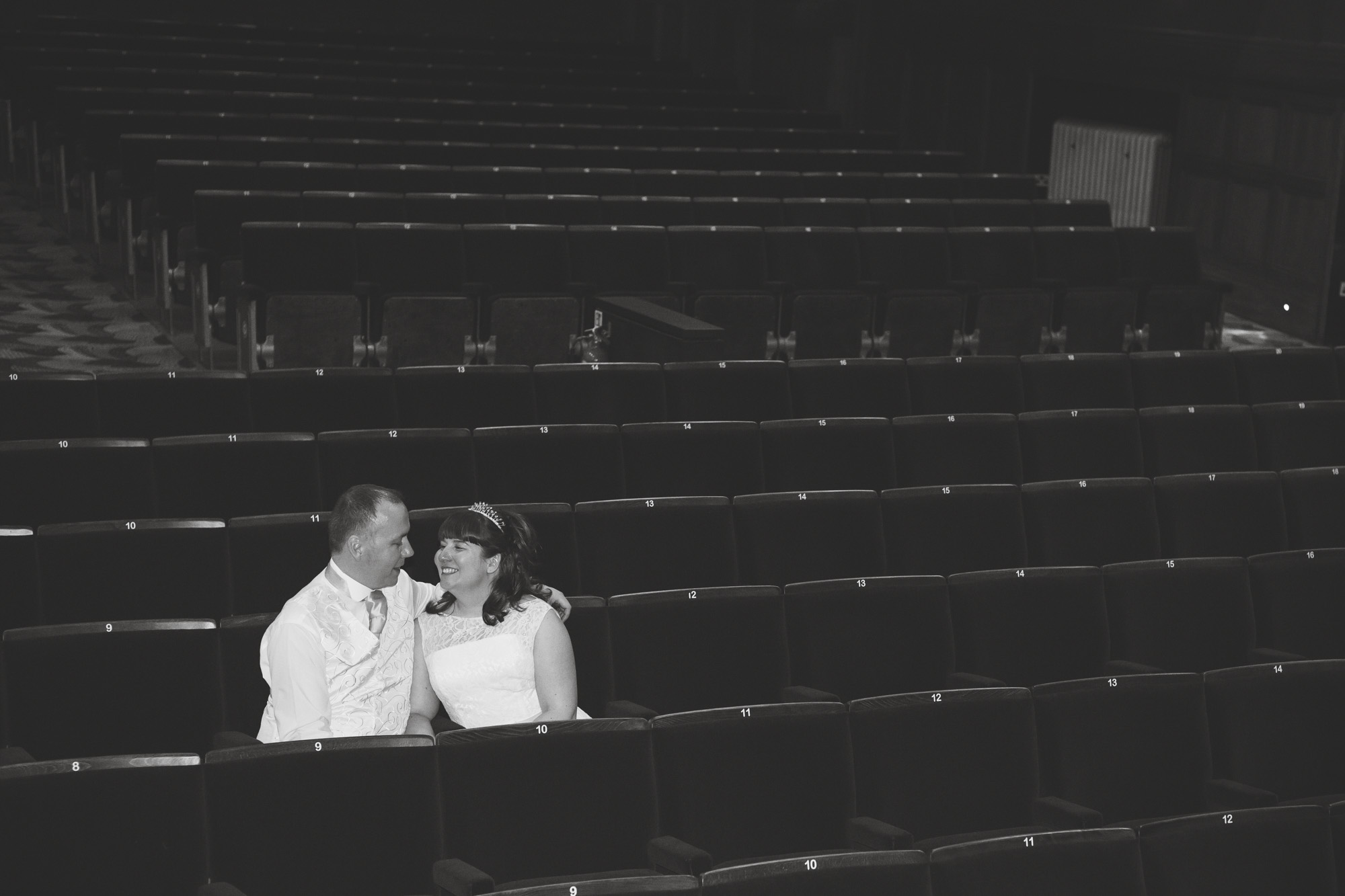 Theatre cinema wedding at newbridge memo cardiff. 