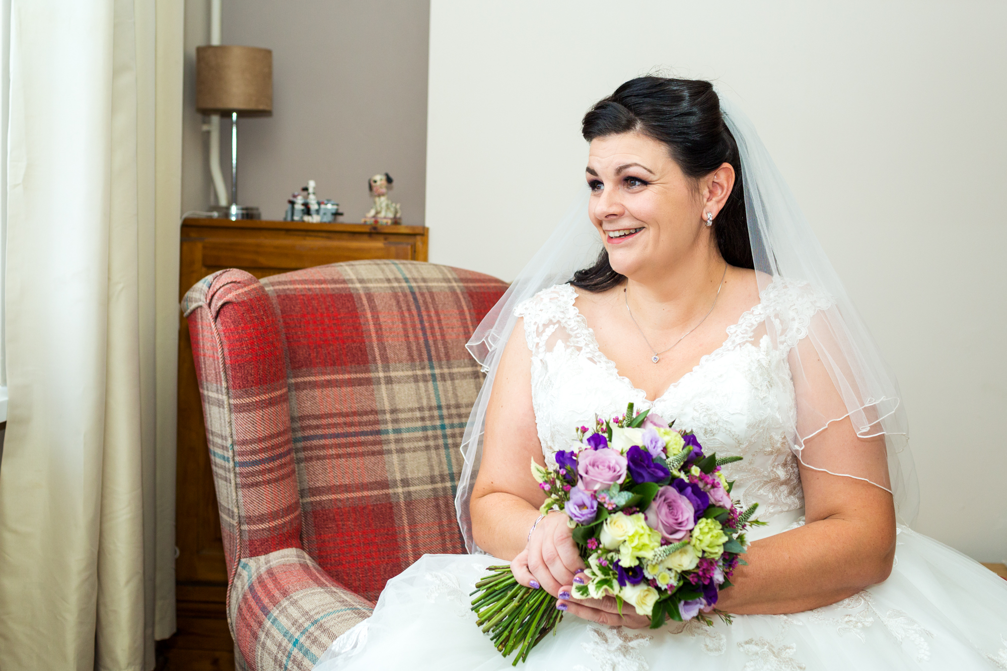 bridal portraits south wales wedding photographer, pontypridd golf club