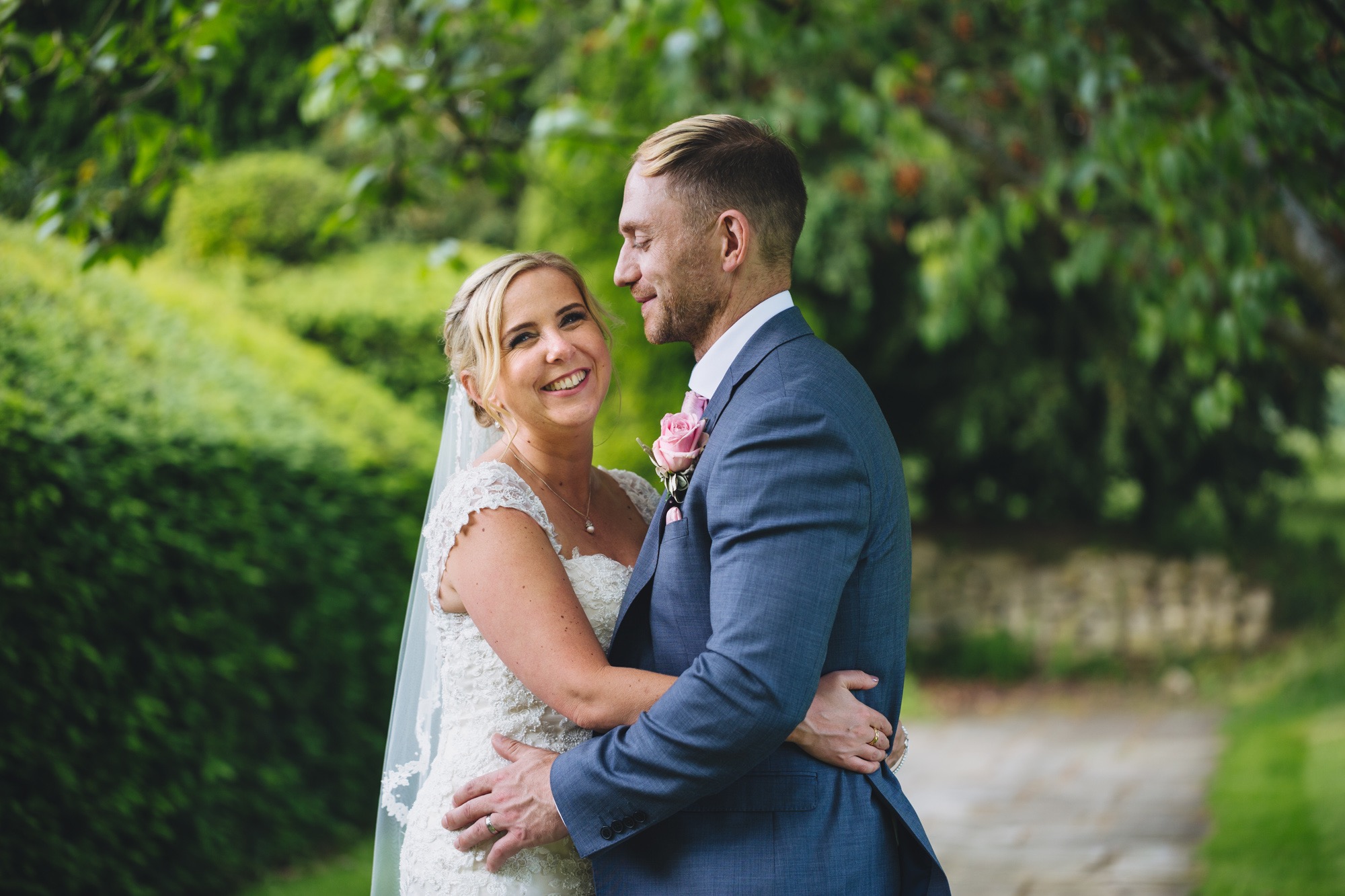 bride and groom portraits with welsh wedding photographer, south wales, cardiff
