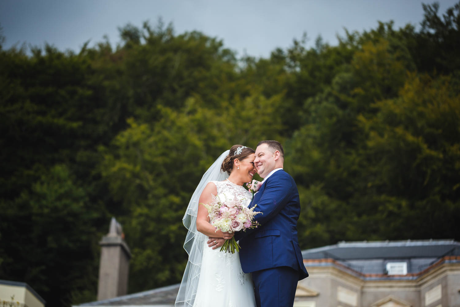 bride and groom photos at The New House Country Hotel, Thornhill, Cardiff wedding photographer photos