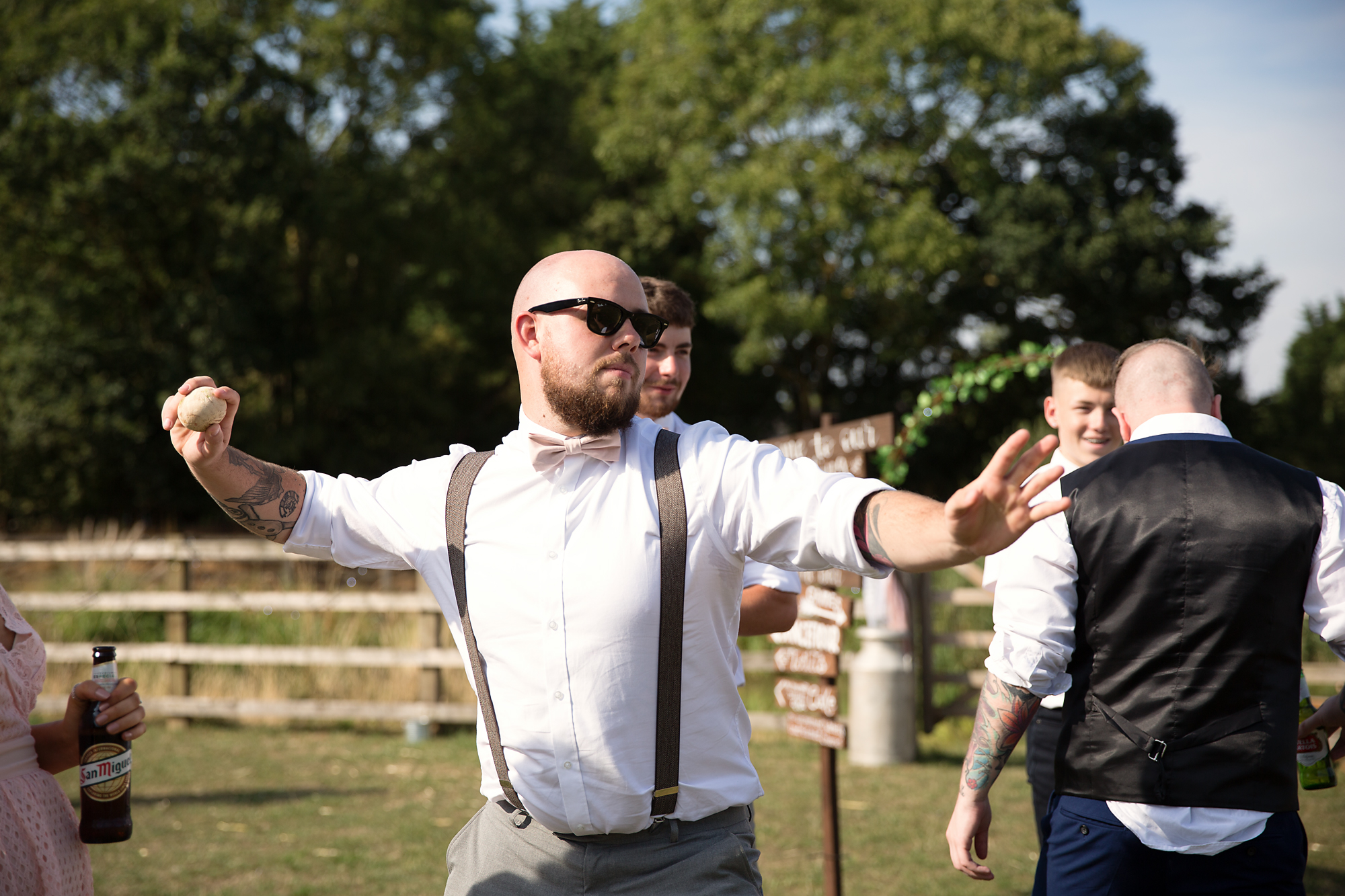 wedding games, photographer south wales