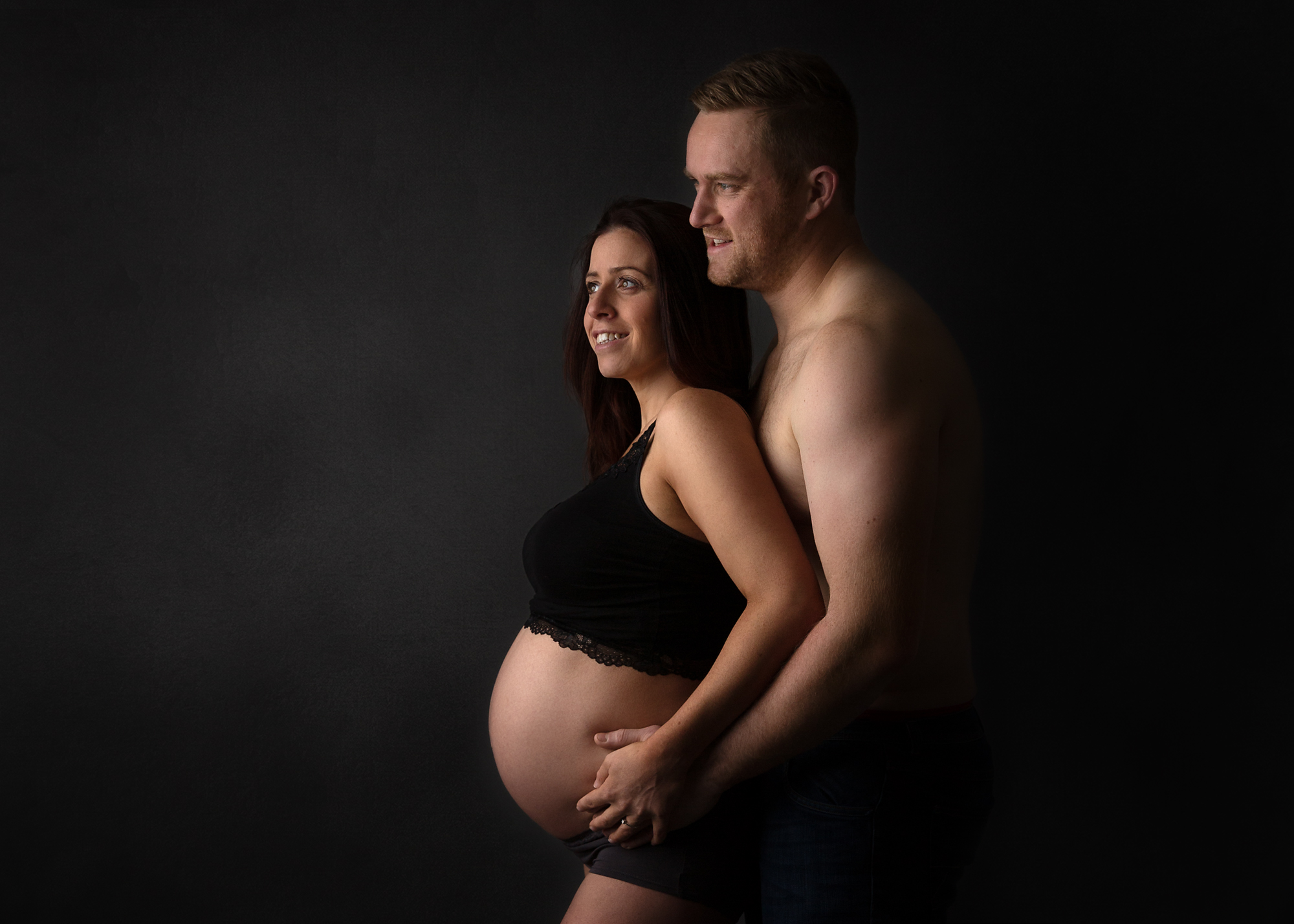 Naked couple bump to baby photos cardiff south wales