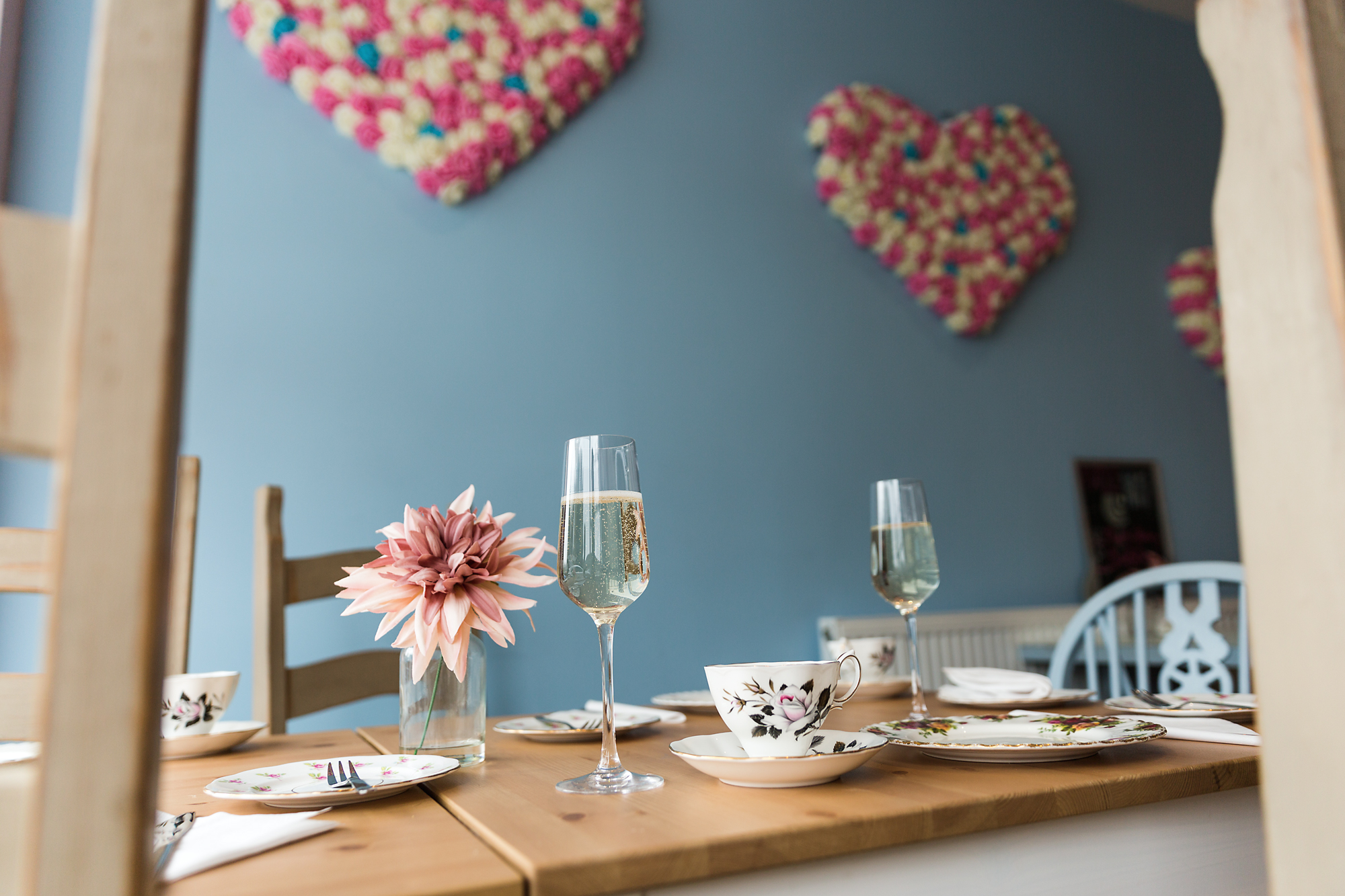 Afternoon tea at Miss B's cafe bedwas