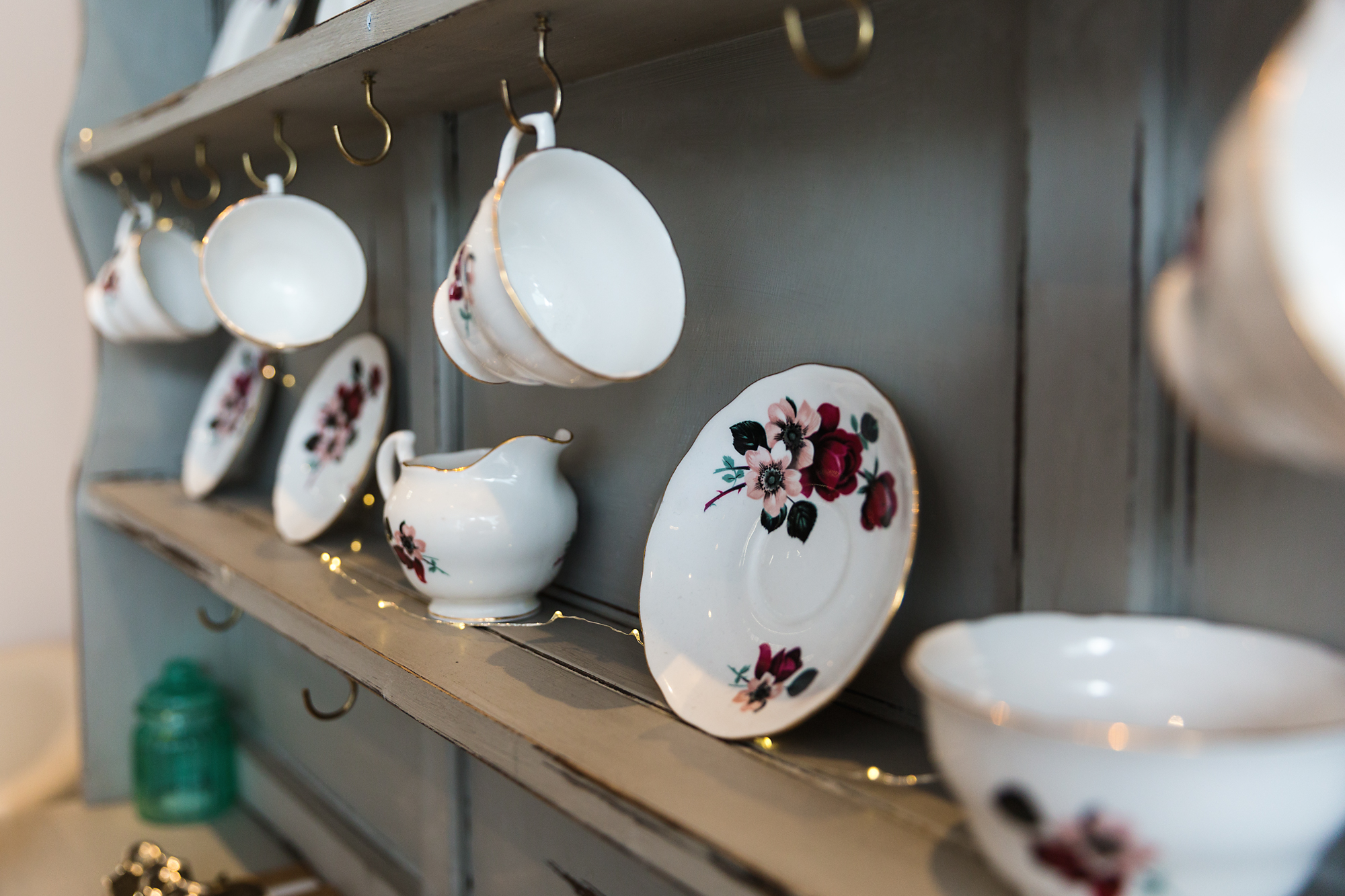 China at Miss B's cafe, Bedwas