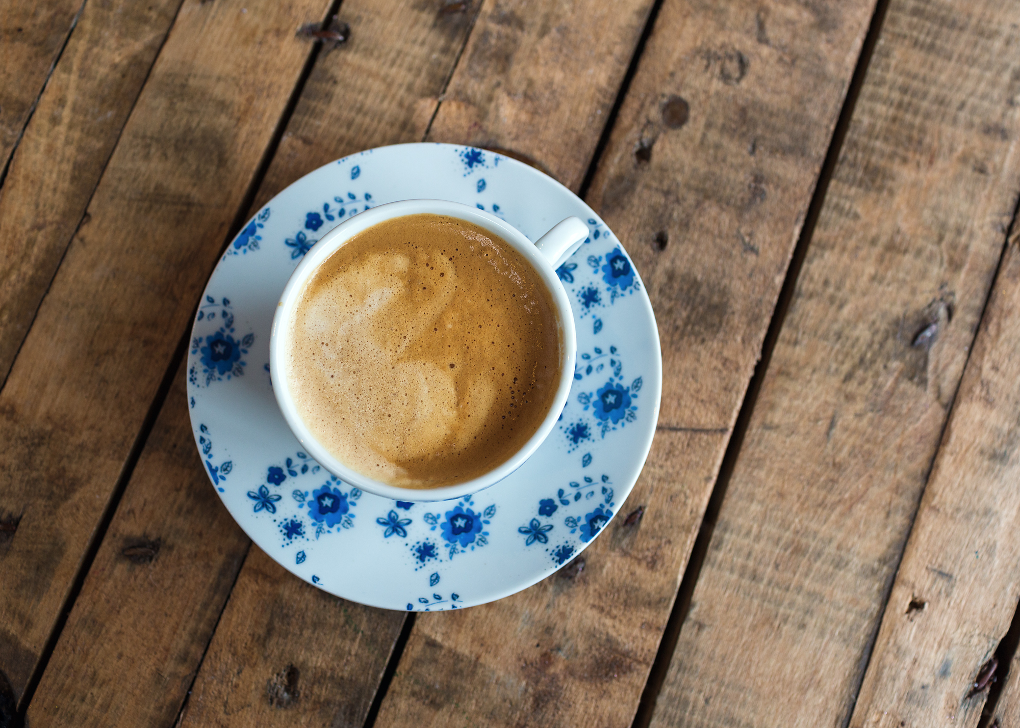 Coffee at Miss B's bedwas