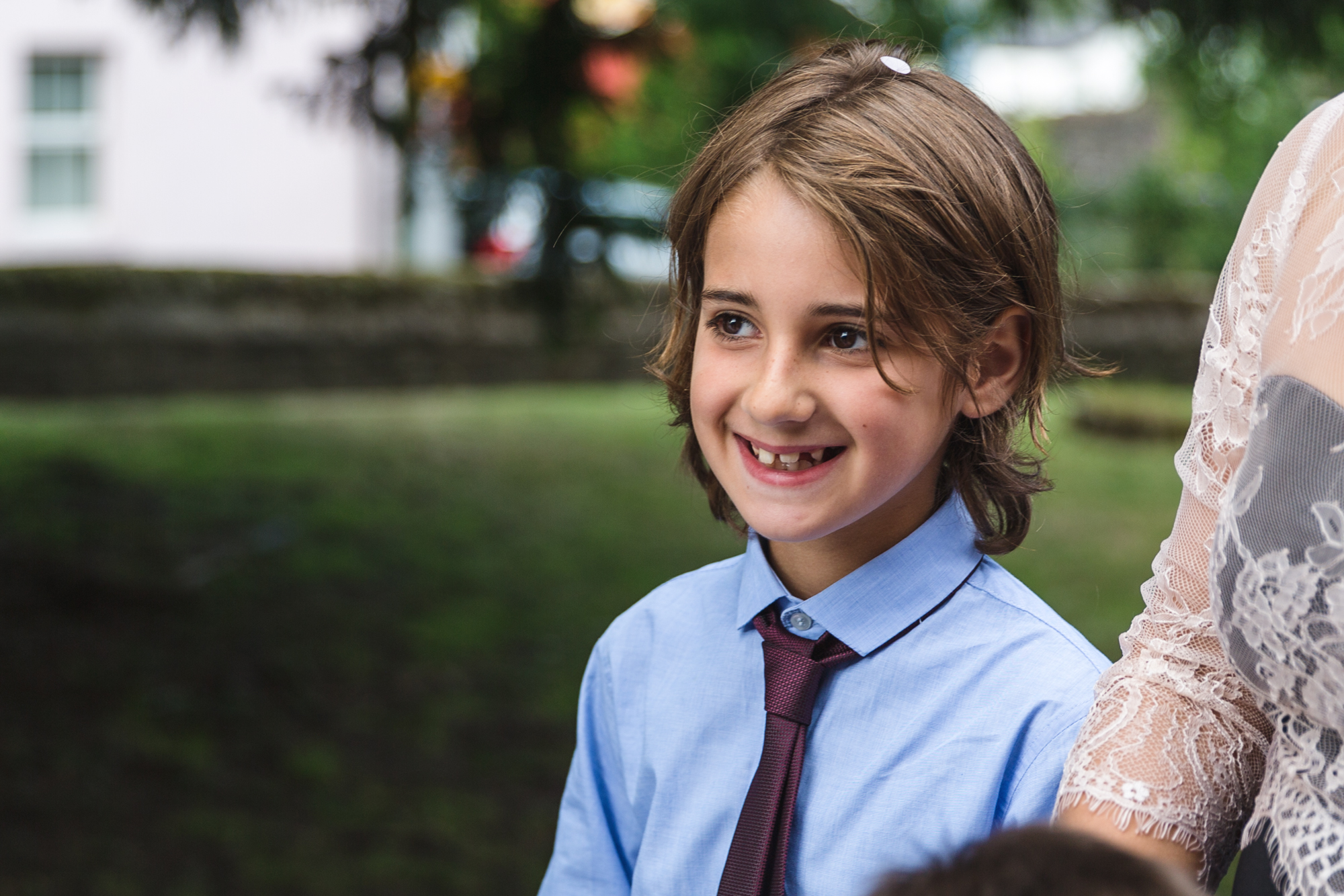 Children at weddings in St Martins Church