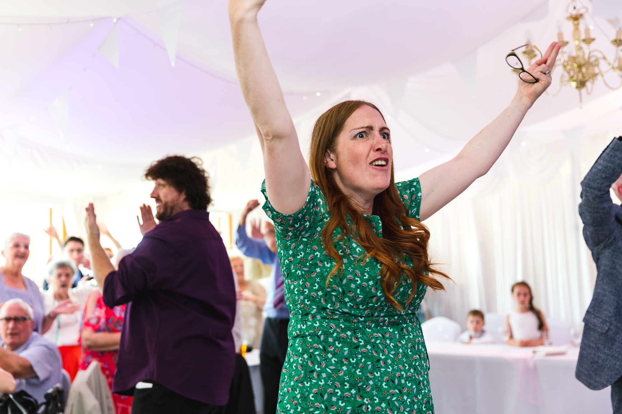 wedding dancing wars in Ridgeway Golf club caerphilly mountain