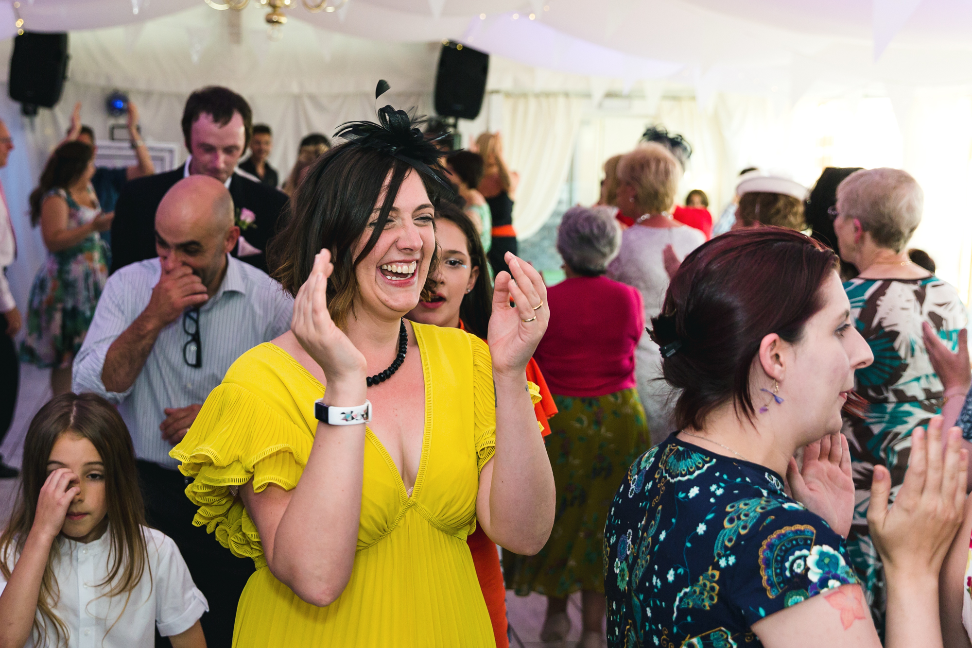 wedding party at Ridgeway Golf club Caerphilly mountain