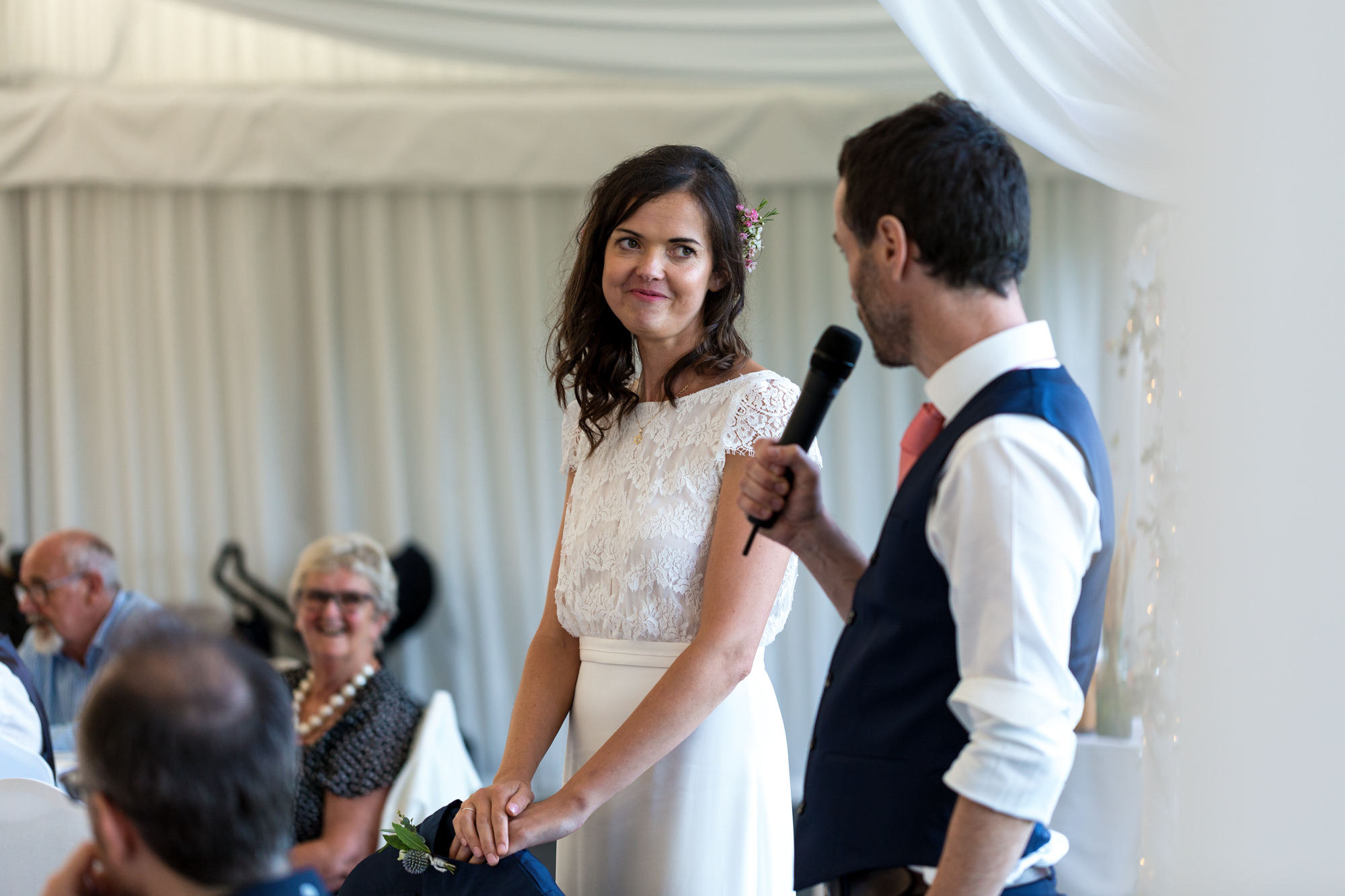 groom's speech at llechwen hall wedding