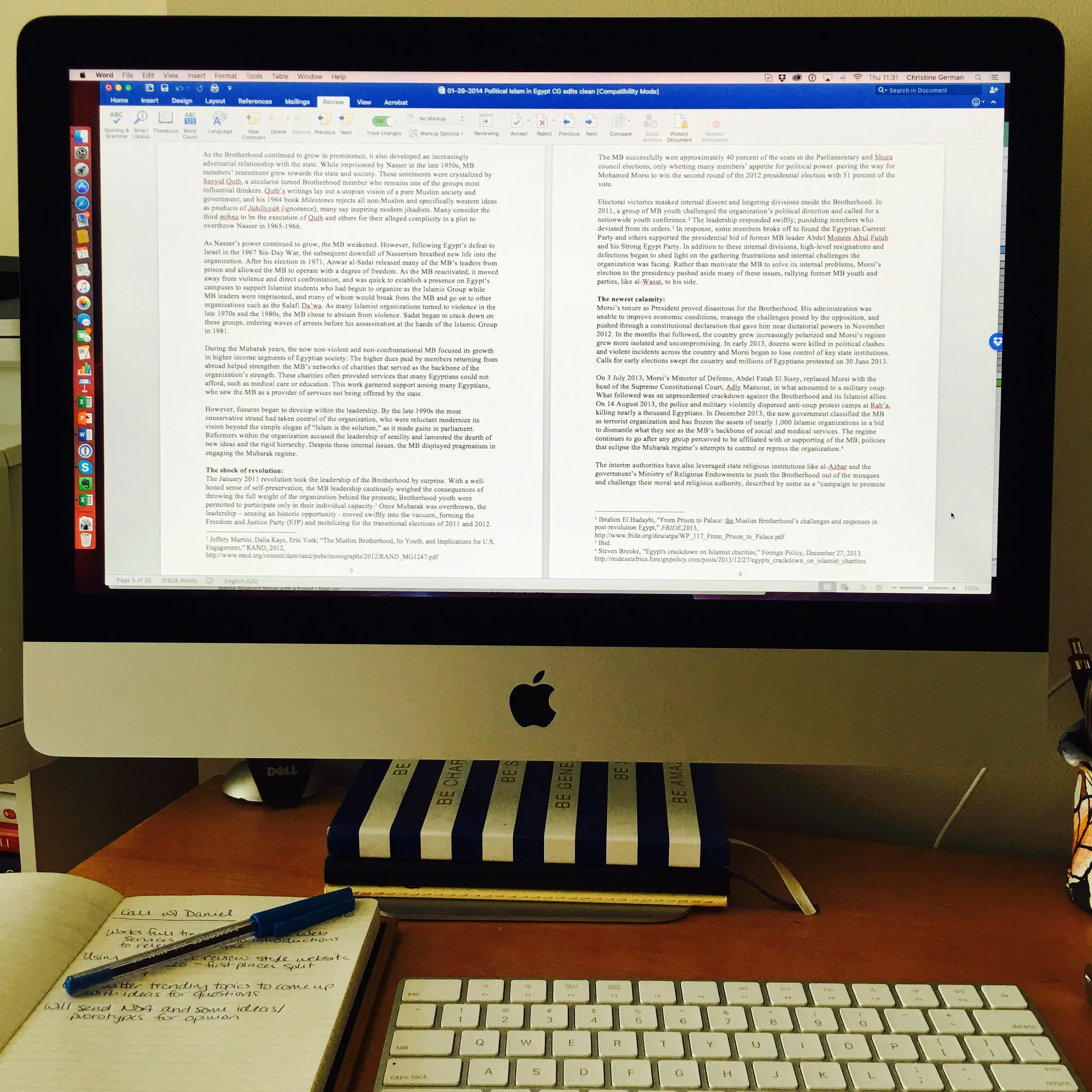 Writing, Research & Advising