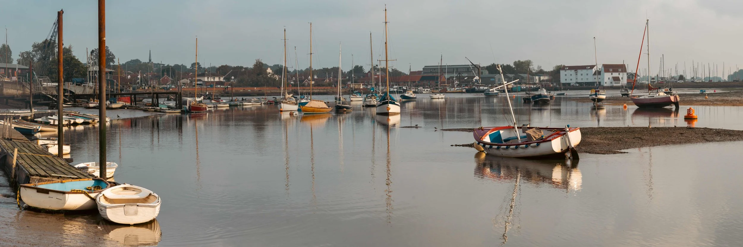 Woodbridge, low tide