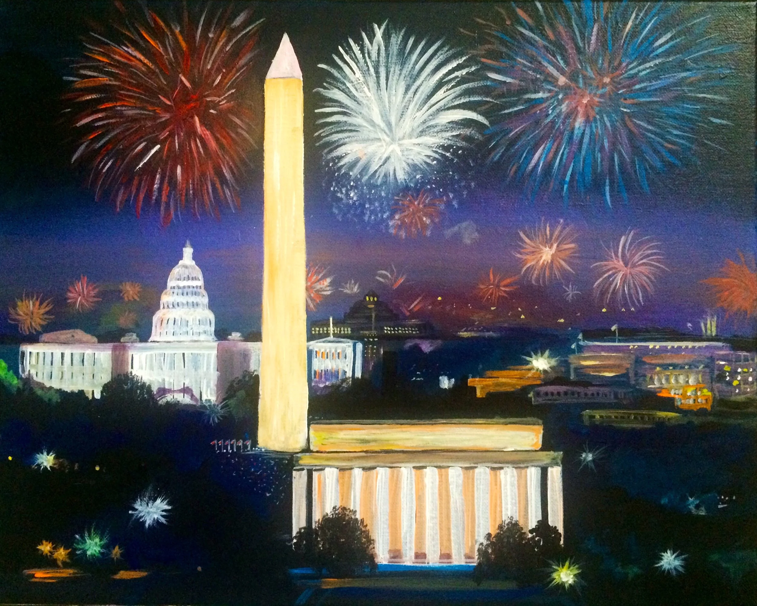 Fireworks Over DC (2015)