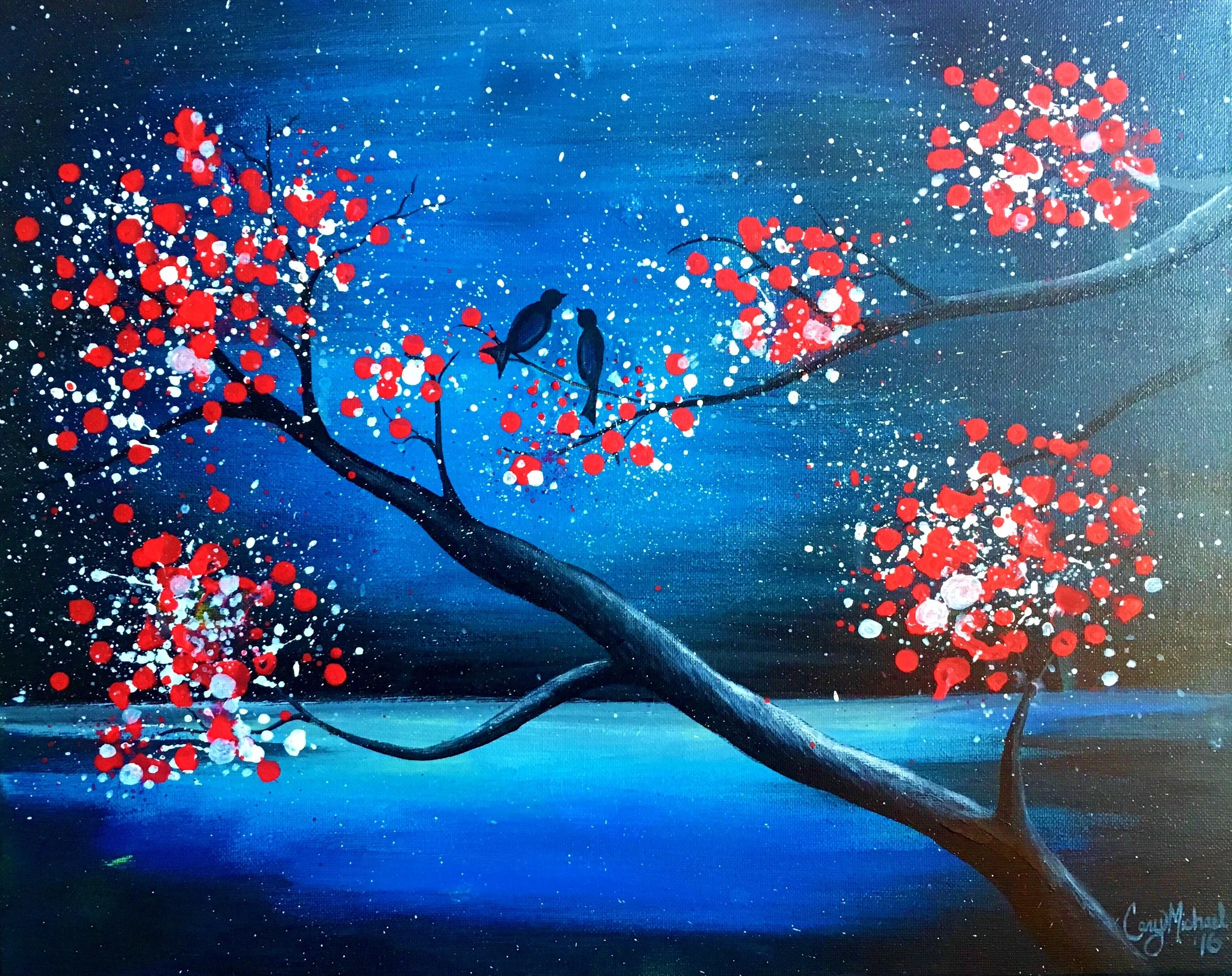 Independence Day Trees with Birds