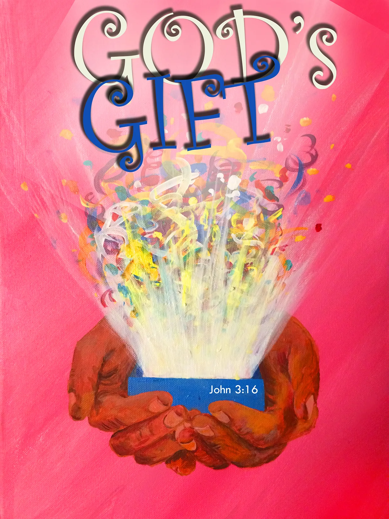 "God's Gift" Book Cover Illustration