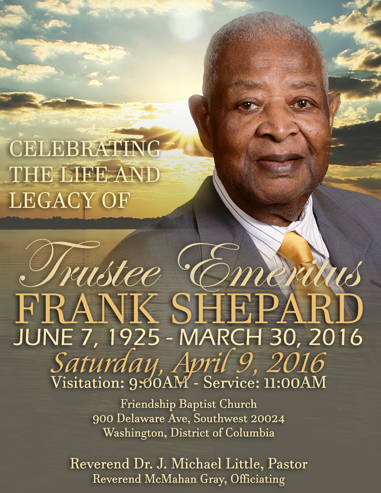 Homegoing Service Program