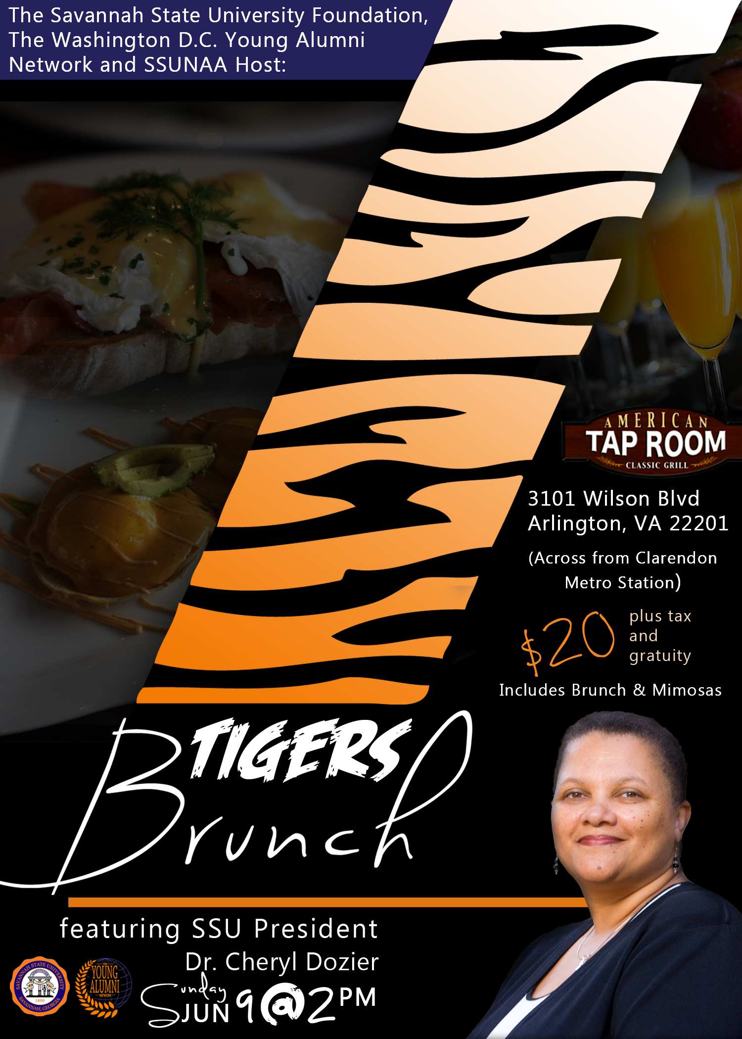 "Tigers Brunch" Flyer
