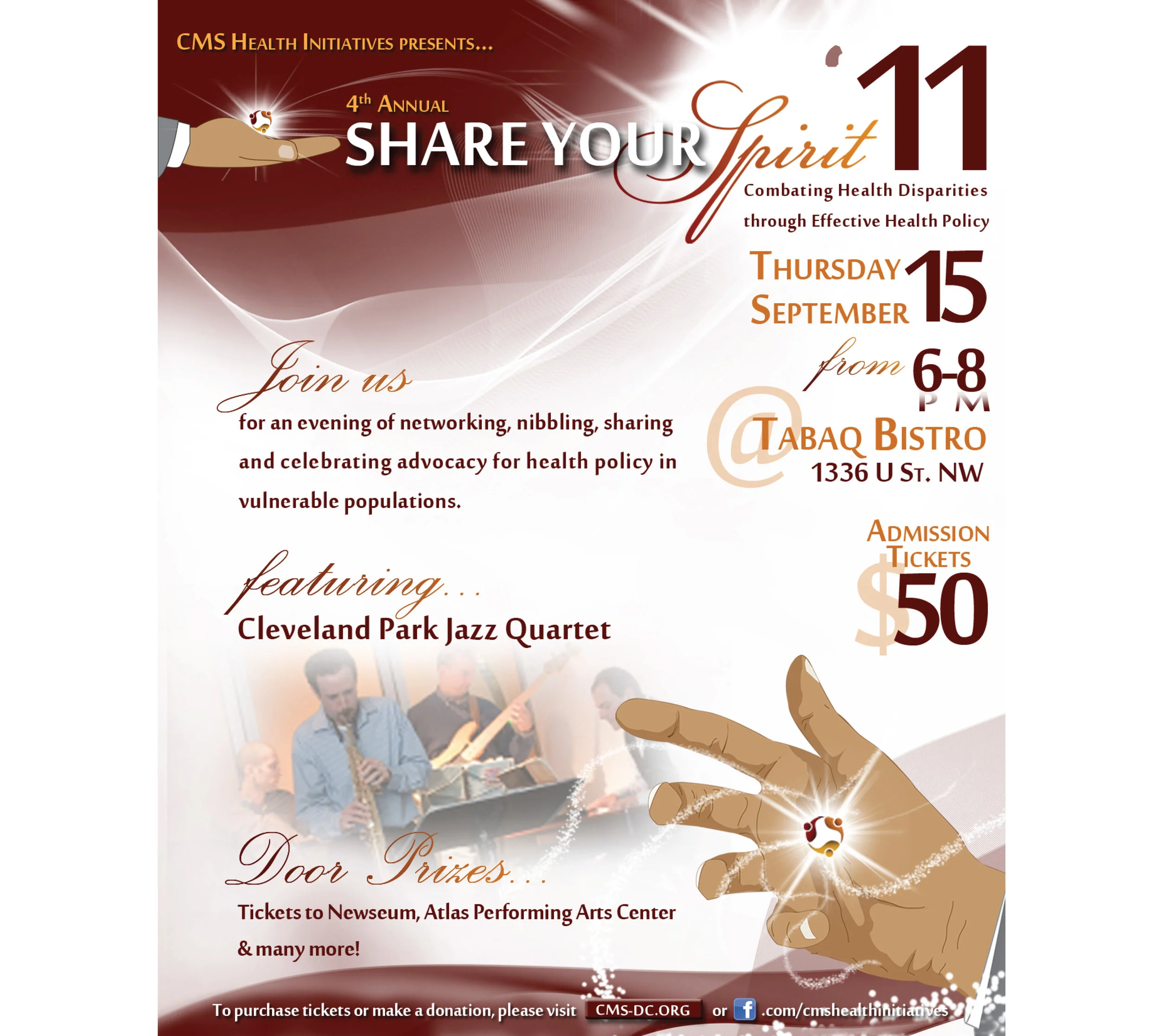 "Share Your Spirit 2011" Flyer