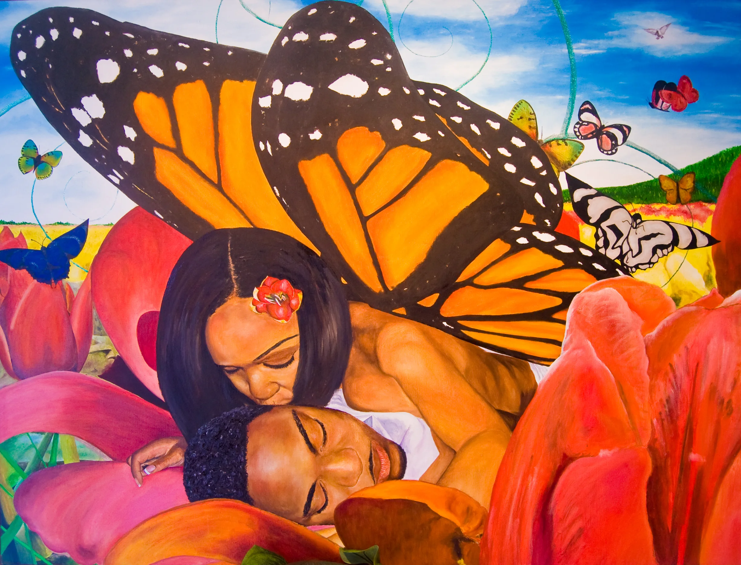 Butterfly Kisses 11 x 17 Print