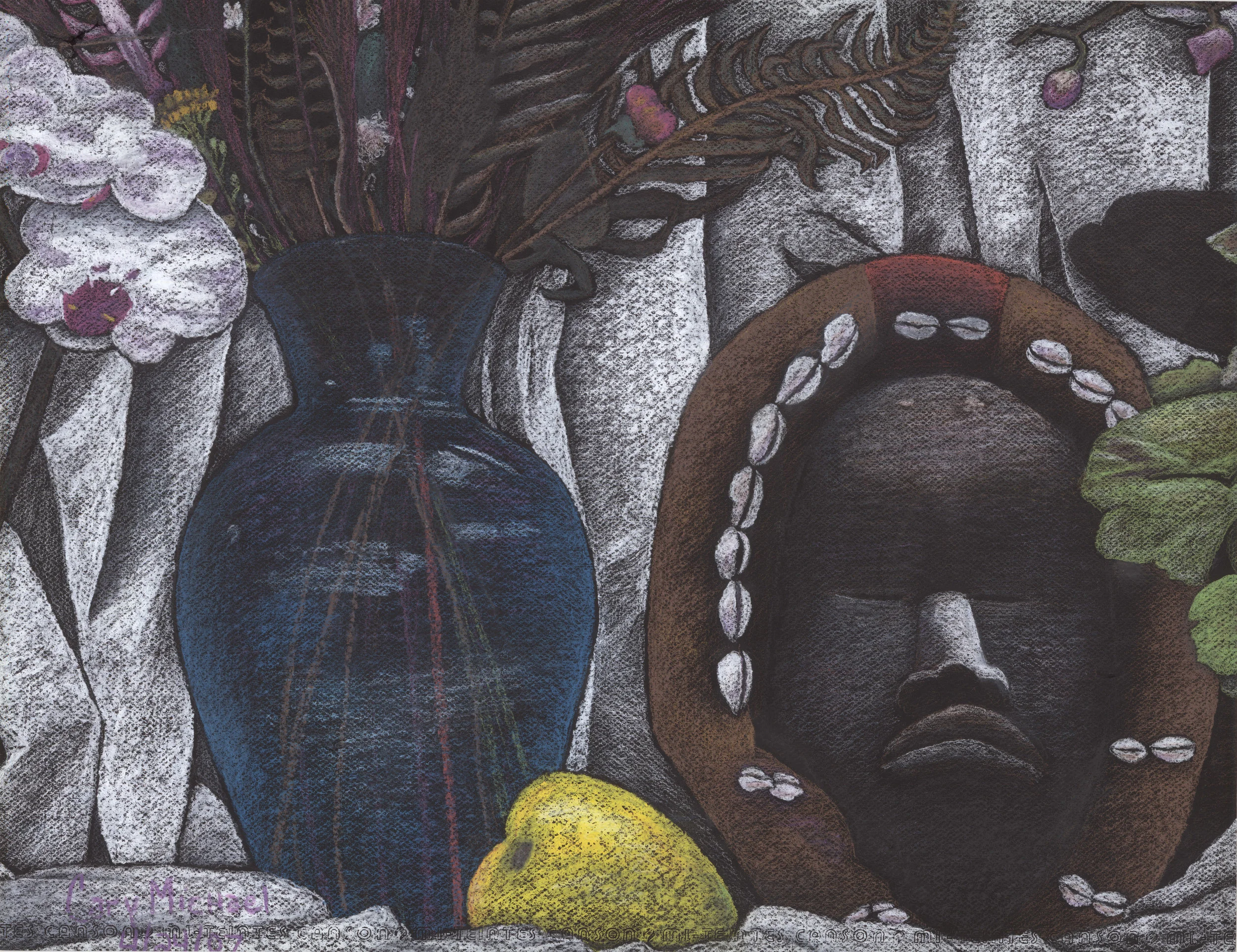 Vase & Face 11 x 17 Print