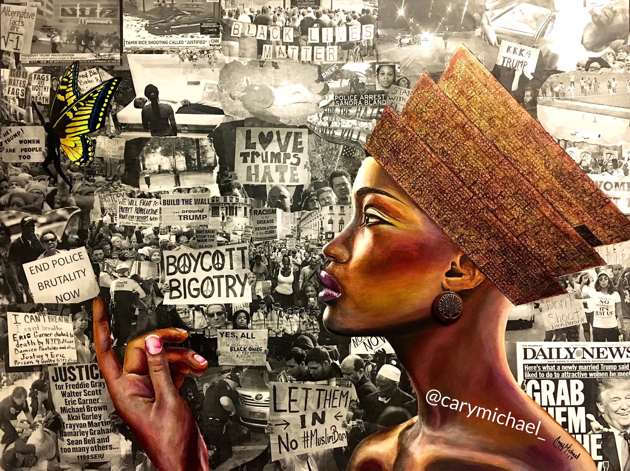 H.O.P.E. - Highly Optimistic & Powerfully Efficient 11x17 Print