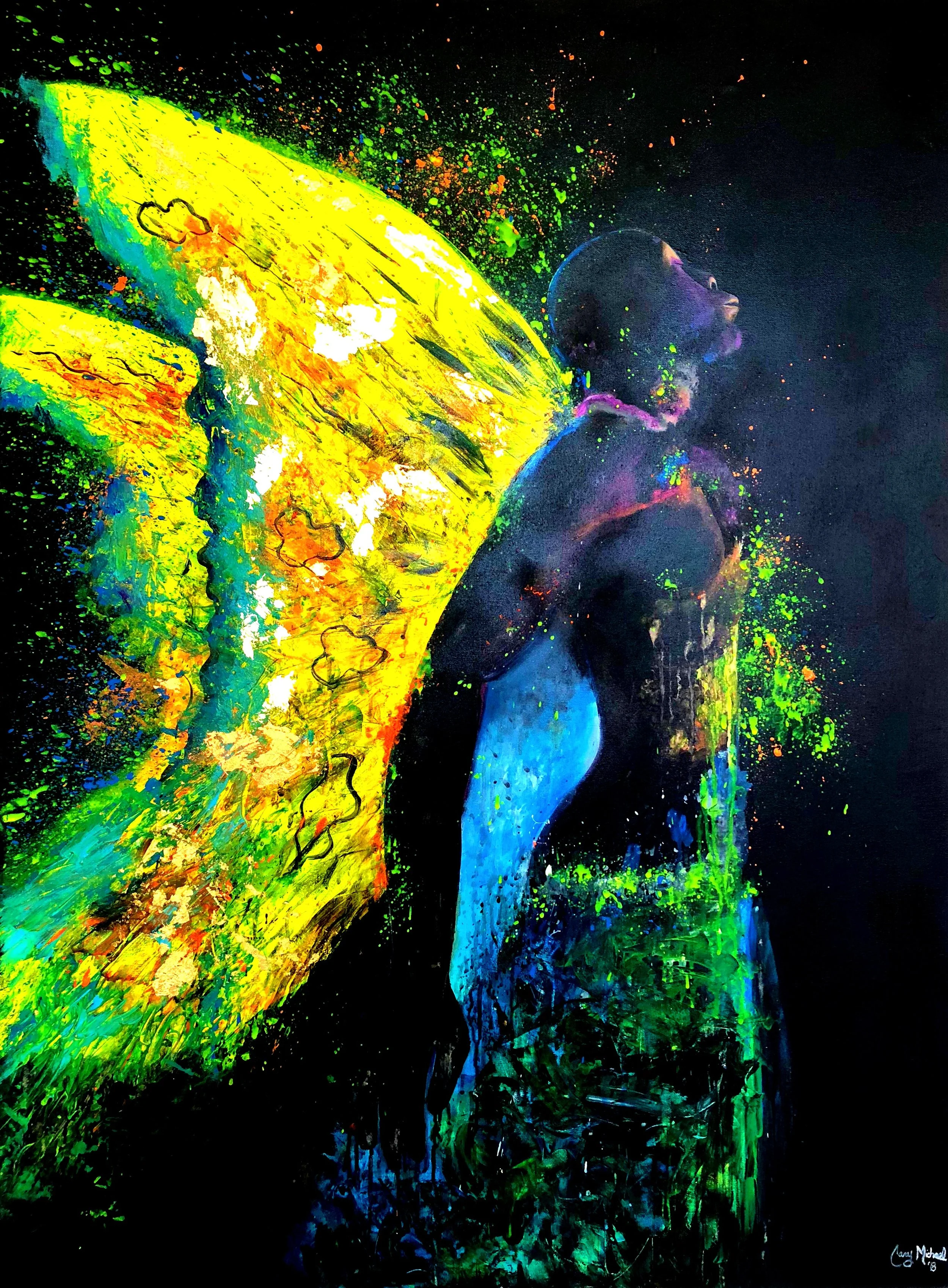 M.E. - Maturation Embodied 36x48 Canvas Print