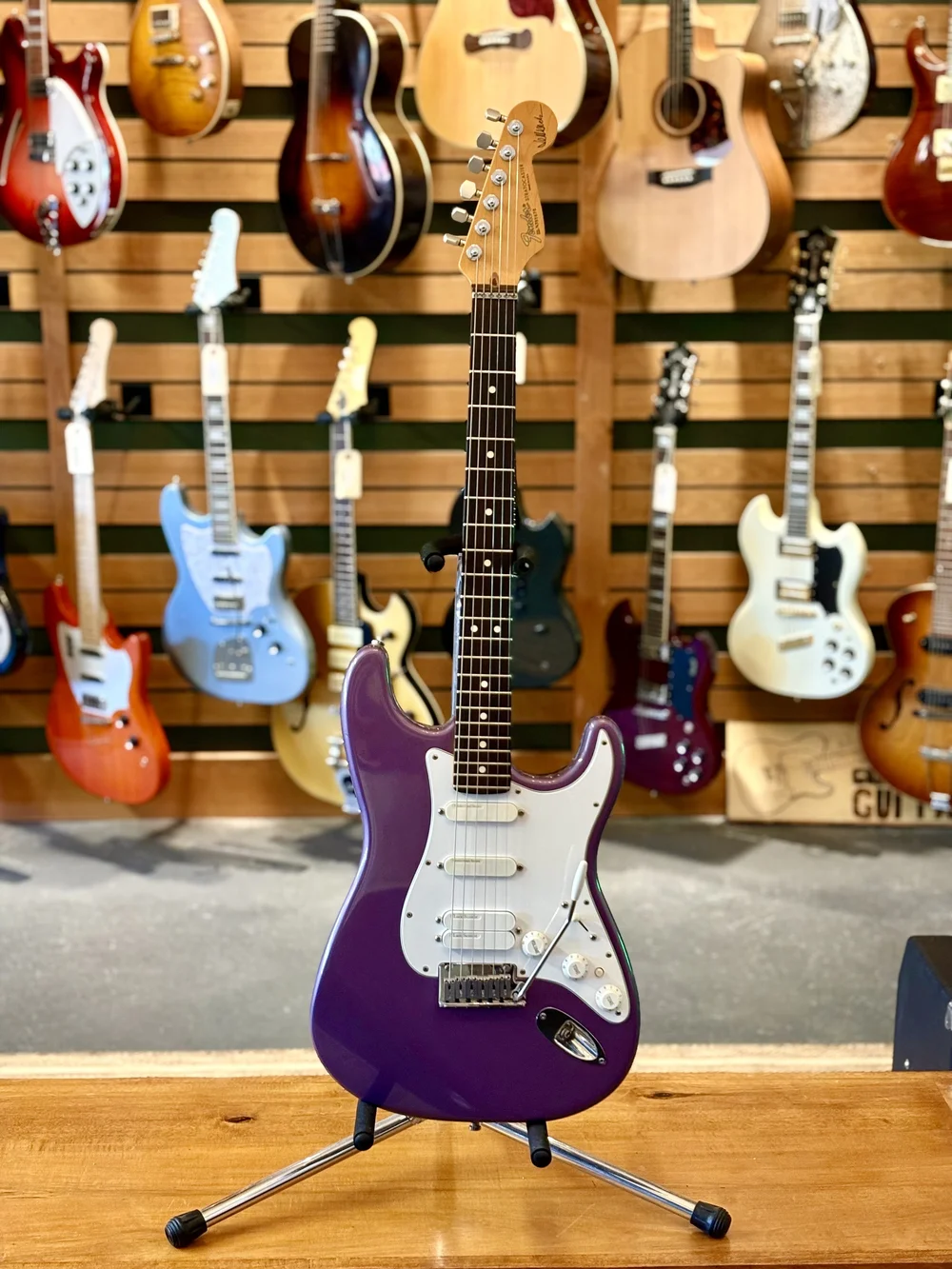 Fender   Jeff Beck   【midnight purple】 1993 Fender Jeff Beck Stratocaster - Midnight Purple Metallic!