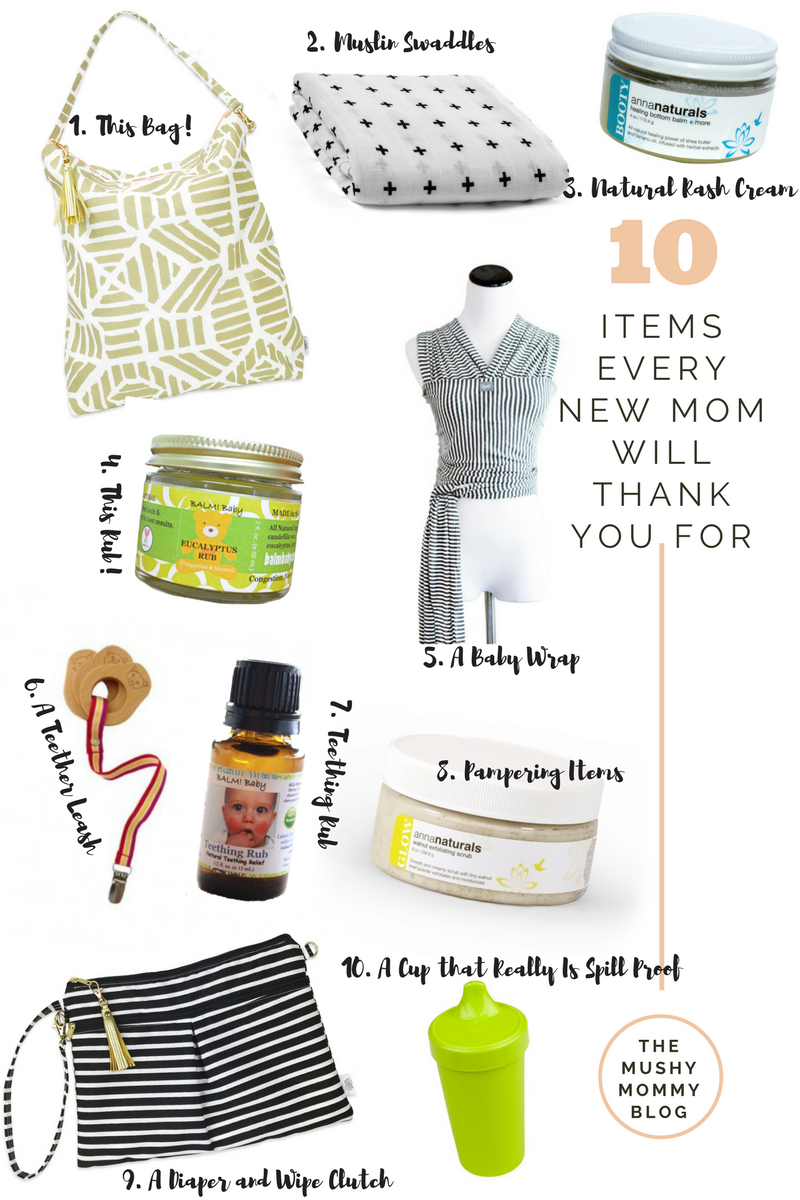 10 Gifts Every New Mom Needs — The Mushy Mom's Fiat