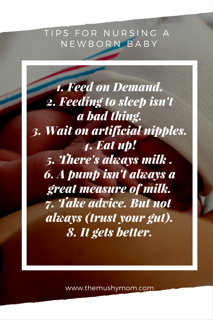 Tips for Nursing a Newborn Baby