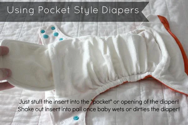 Featured here is a Funky Fluff diaper. Funky Fluff can be used as an All In One, All In Two and Pocket.