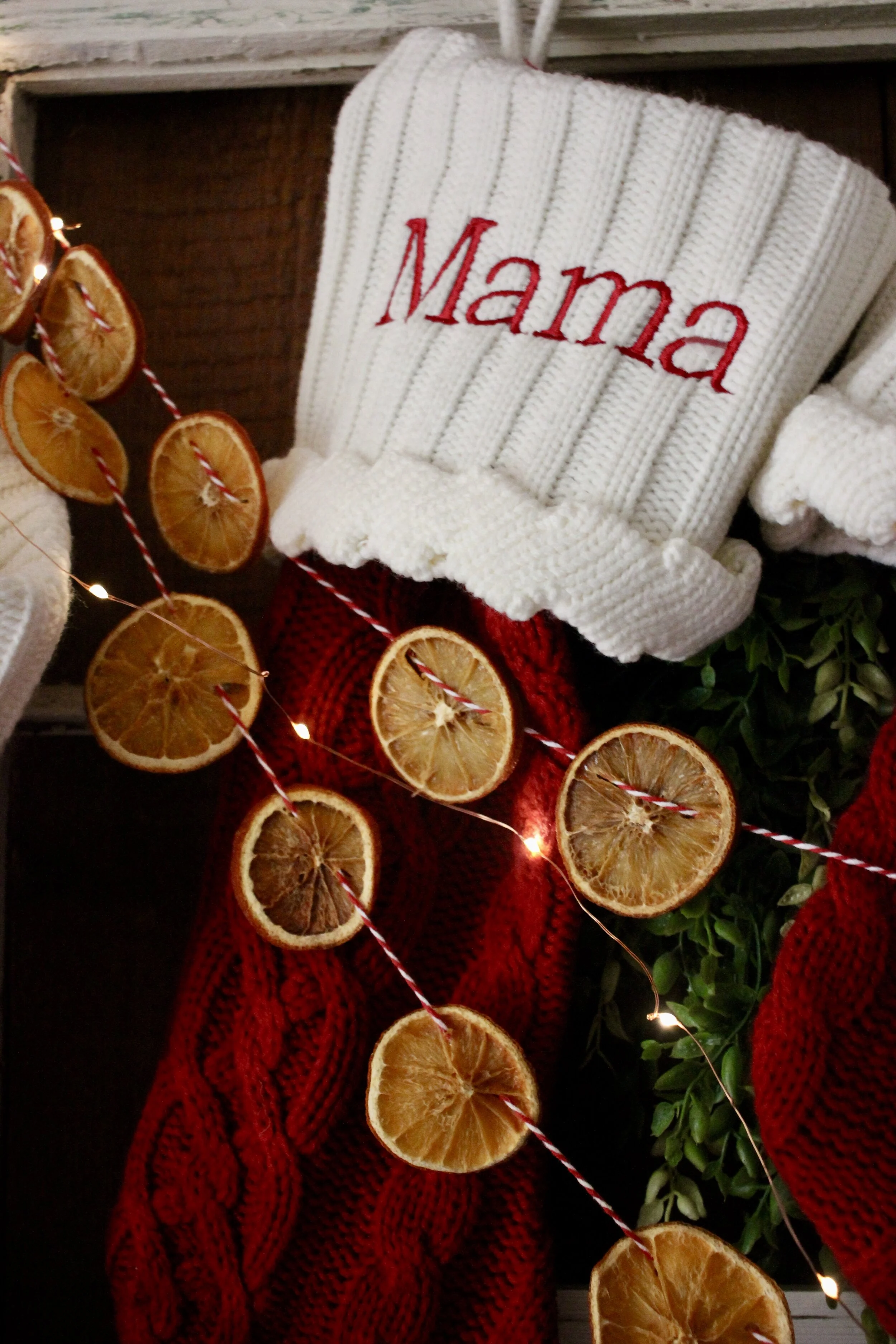 Dried Orange Garland