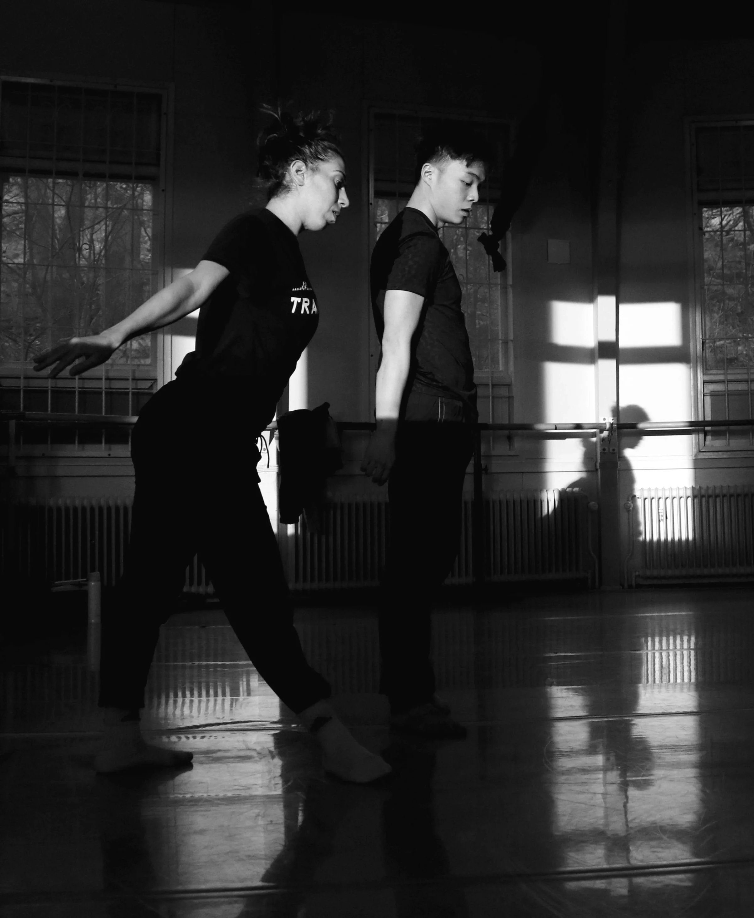 Joseph Lee & Lee Brummer in a photo by Harald Nilsson