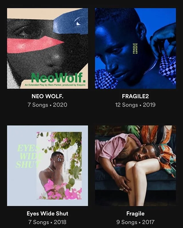 It almost looks planned, your dreams are valid ! Get those ideas out ! Thanks for all of the love today and everyday. We a pack! 🤞🏾🐺 all of these Beautiful Covers by @brefurlong ALL production by  @esqsound