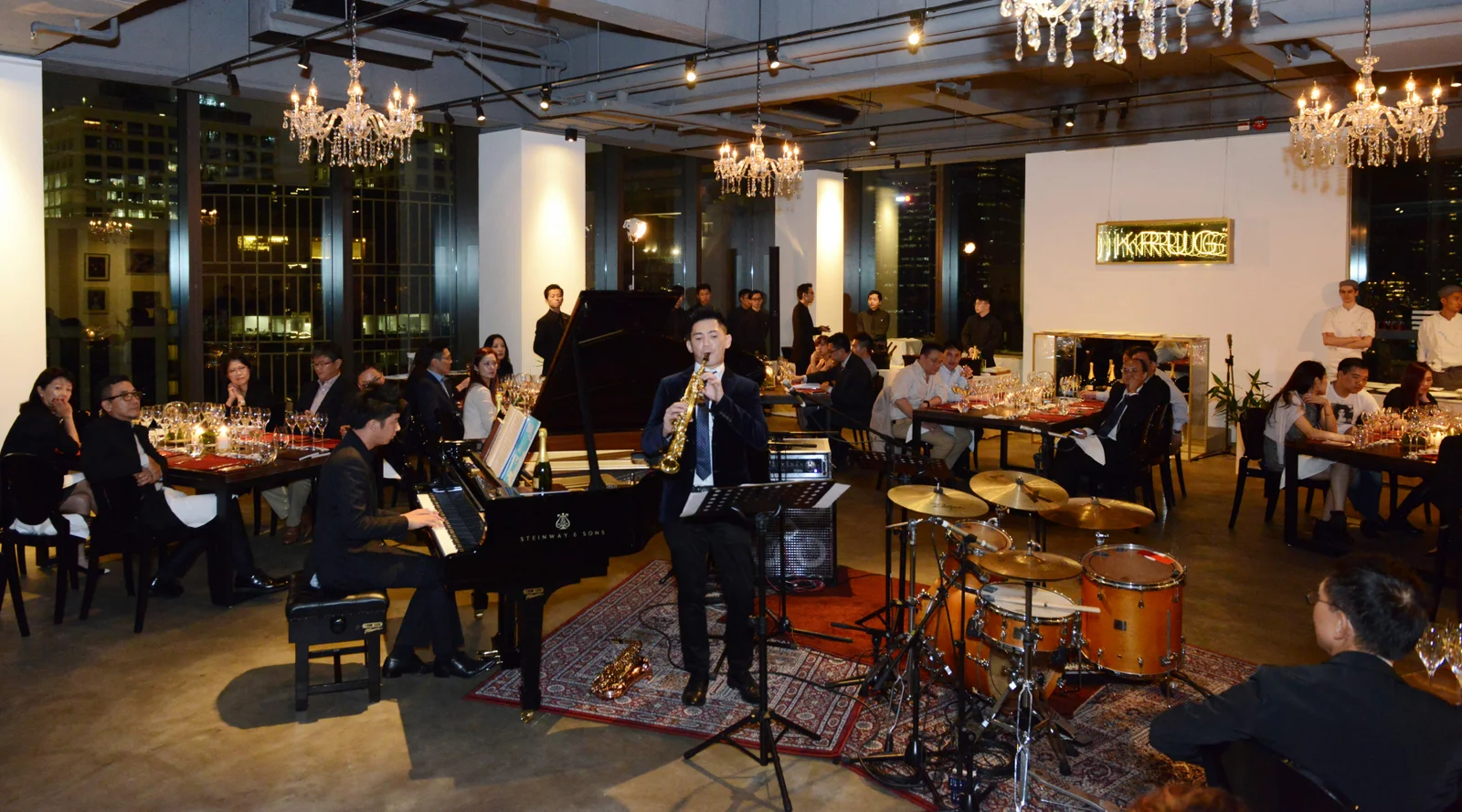 Live Performance in Krug Champagne Event
