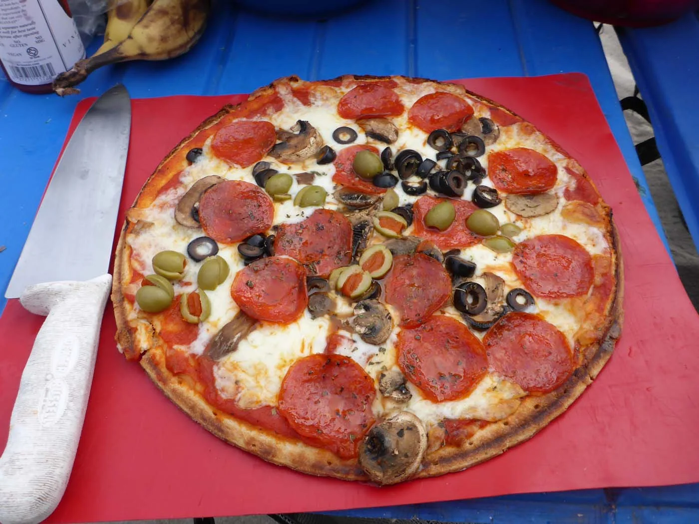 Dutch Oven Pizza!