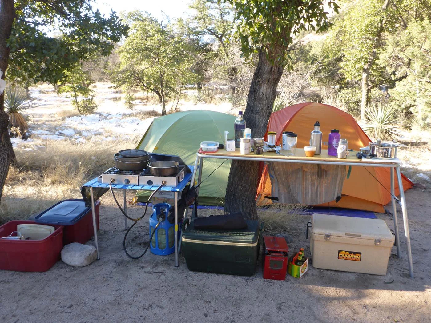 Camp Kitchen in the Cochise