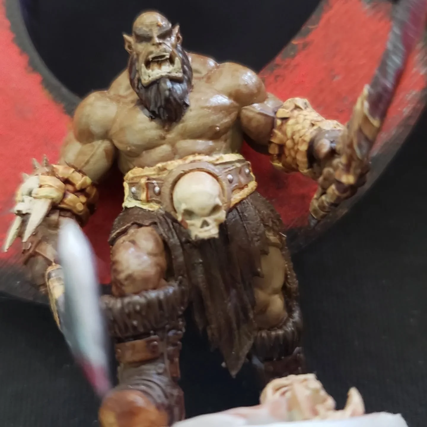 Ogre mini I painted a few months ago.