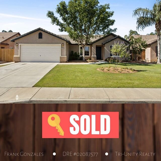 NW home sold in 1 day!!! DM for a comprehensive market analysis of a home your interested in selling or buying. 
New listing in NW Bakersfield courtesy of Tri-Unity Realty. 3 bd/2 bath. Great school district. Perfect for the growing family. DM me for