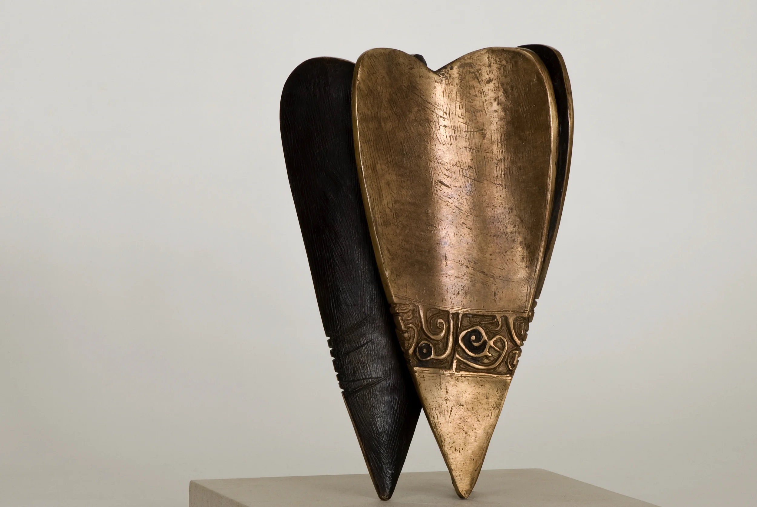 Tomorrow My Heart Will Heal : Al-Mu'min Al-Mu'eed 30cm (h) Bronze 2010