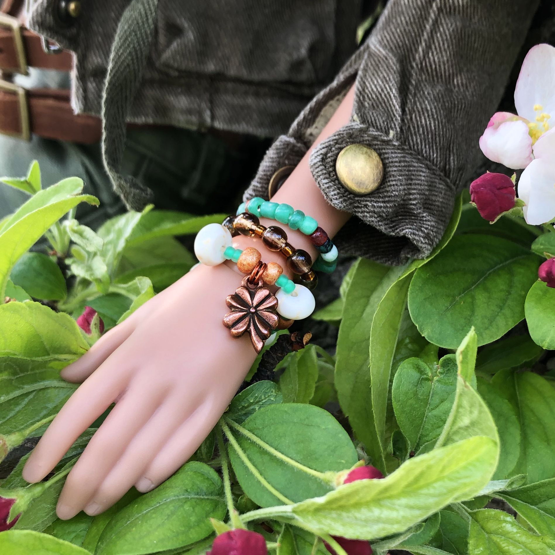 Smart Doll Clover Bracelet Set Deluxe 1/3 Size