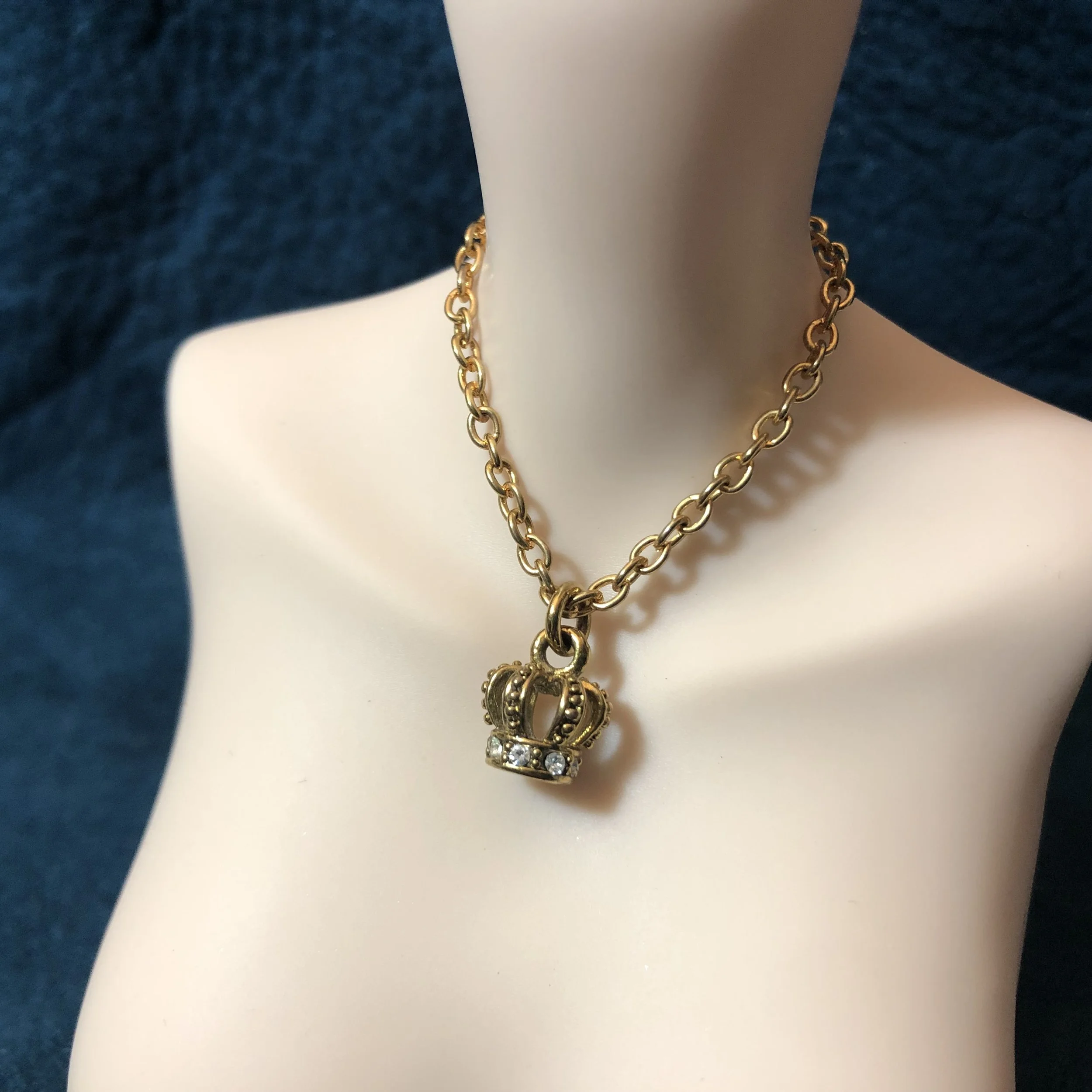 OOAK Crown Juicy Couture Necklace 