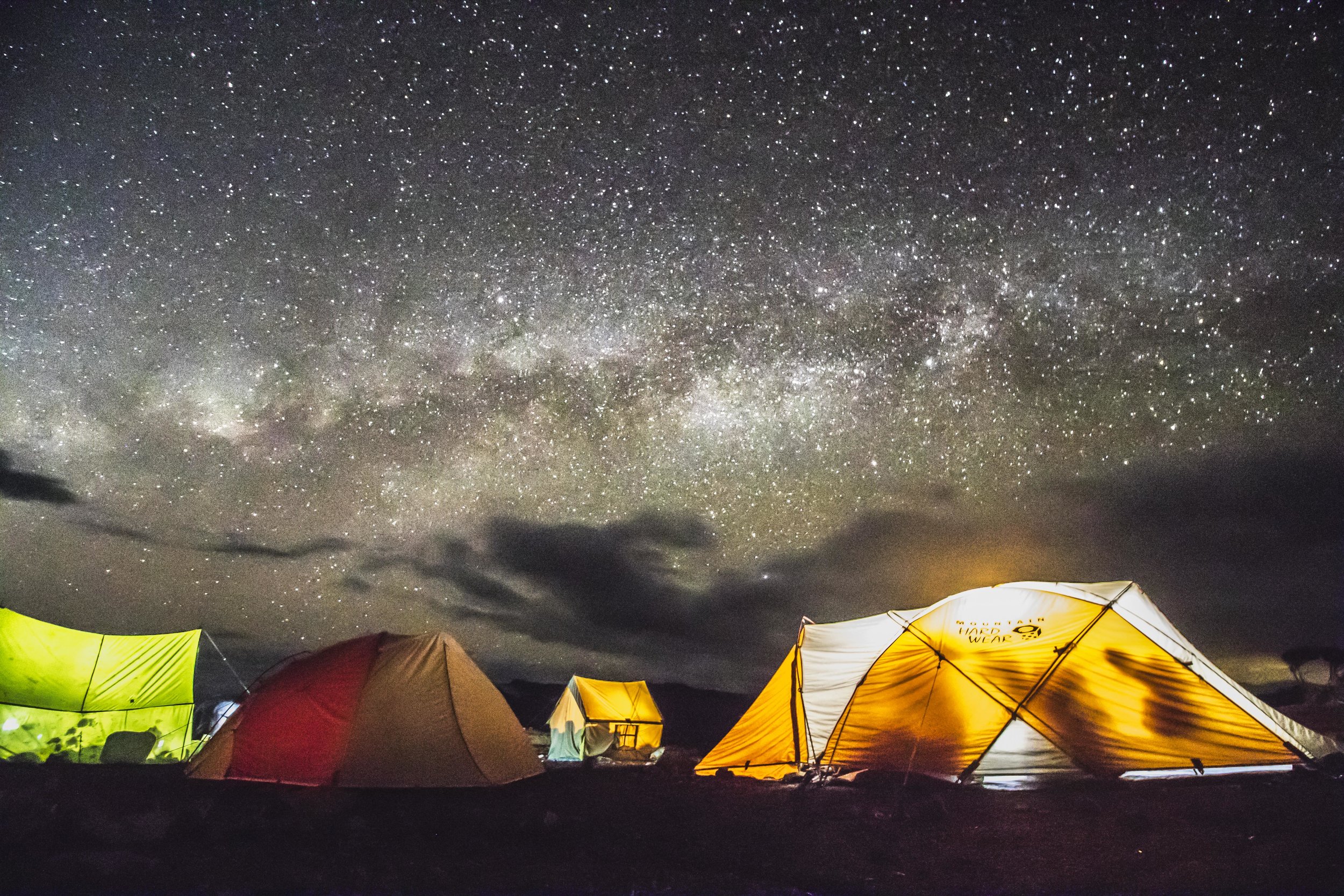 camp and the milkyway 