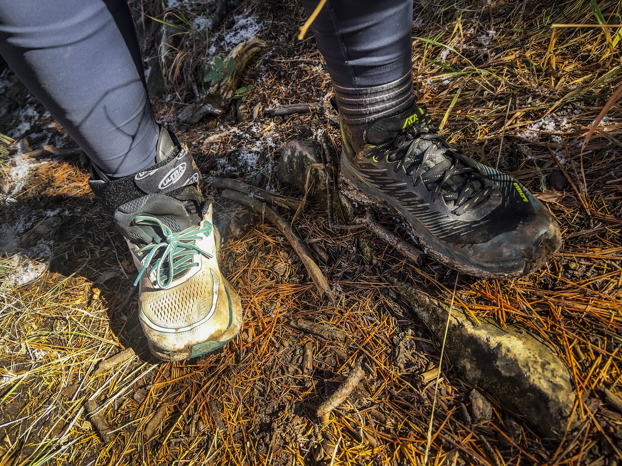  Bad feet.  LOWA’s ATR Fortux worked out great for me; the Altras (white), not so much. 