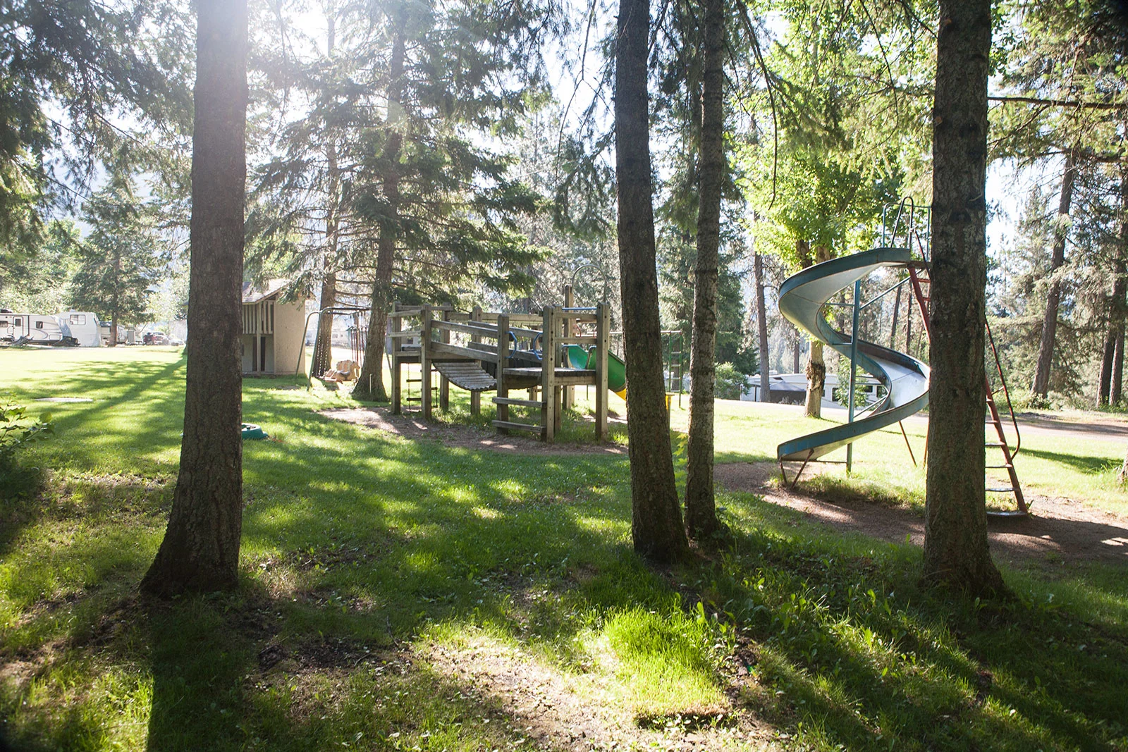 Campground Play Area for Children